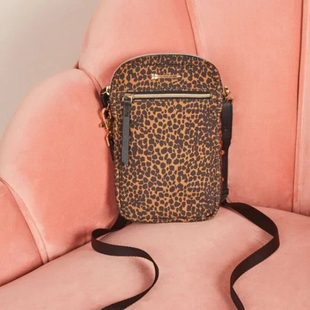 Stella & Dot Crush It Crossbody - Leopard Print